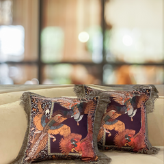 Firebird cushion cover