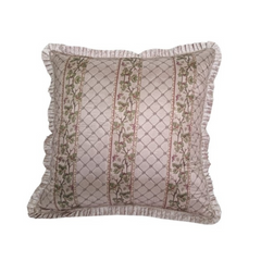 Antique floral Sham Cushion cover